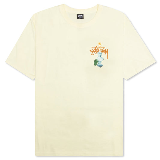 Psychedelic Tee - Pale Yellow