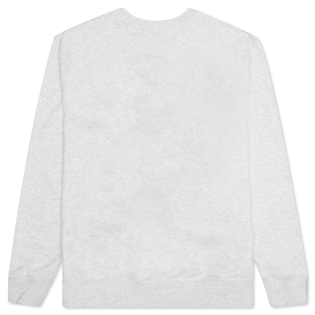 Regal Applique Crew - Ash Heather
