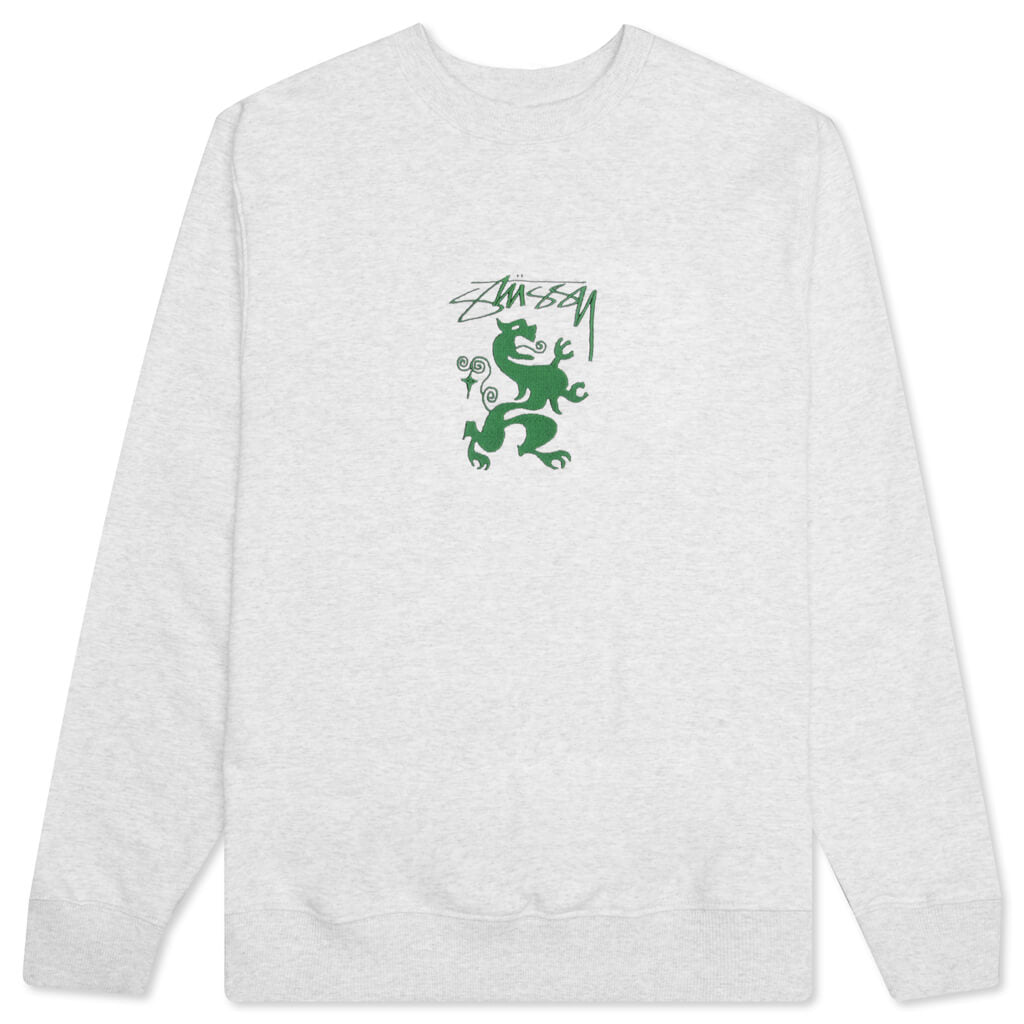 Regal Applique Crew - Ash Heather