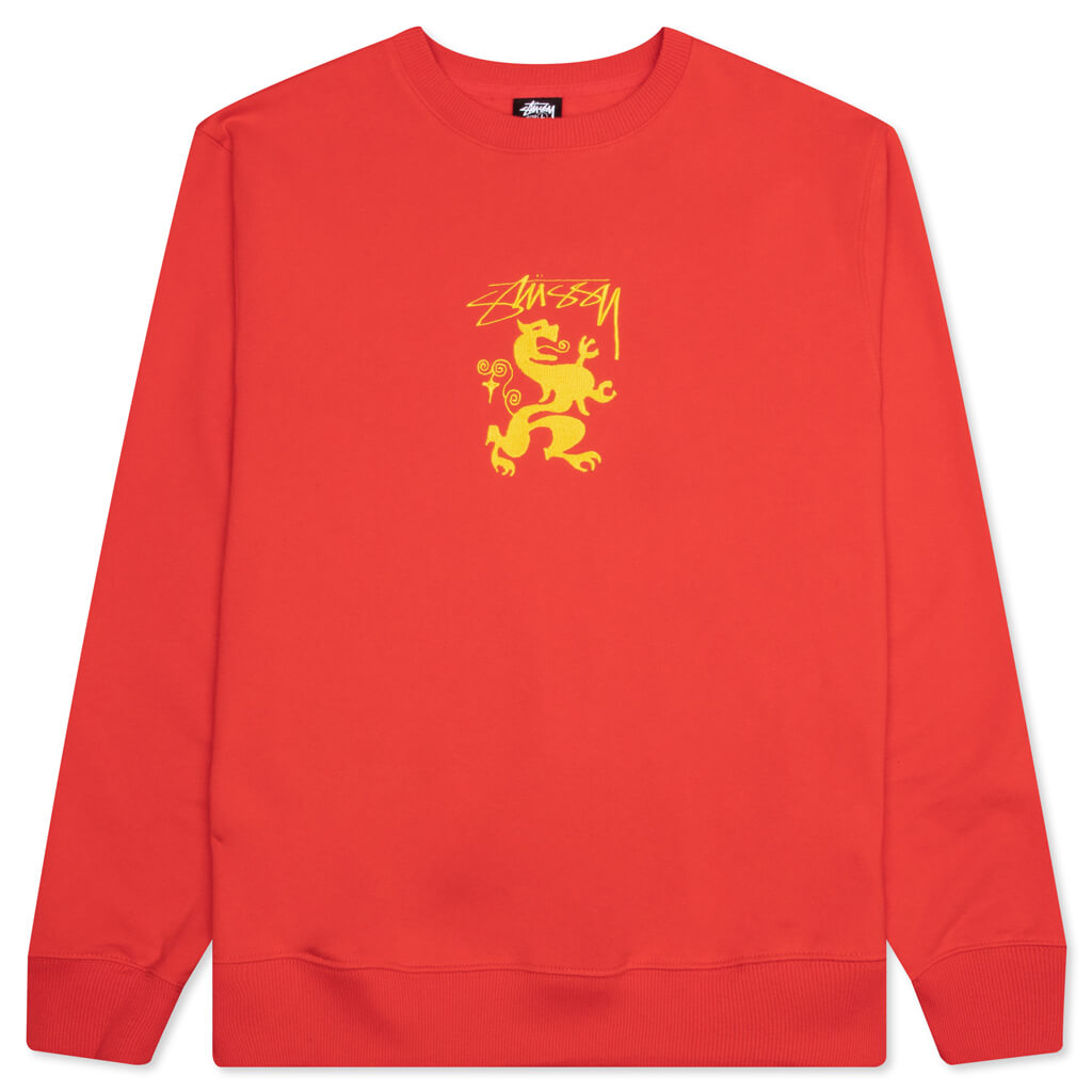 Regal Applique Crew - Red