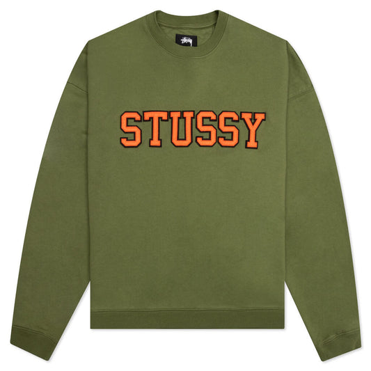 Relaxed Oversized Crew - Green
