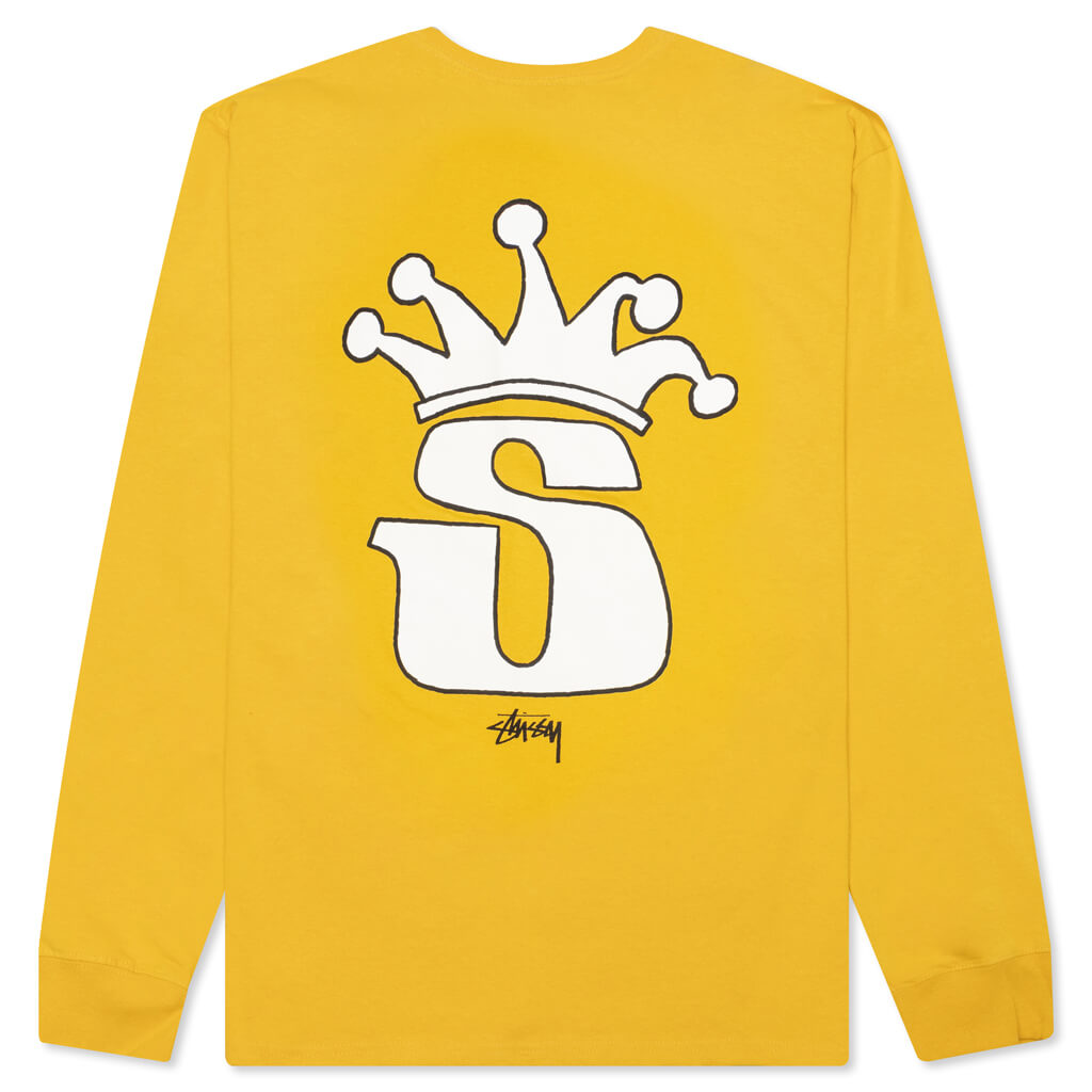 S Crown L/S Tee - Honey