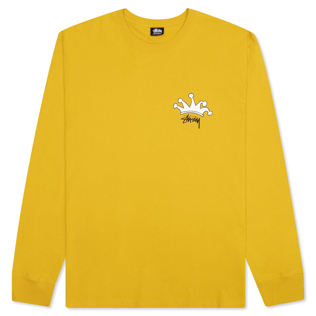S Crown L/S Tee - Honey