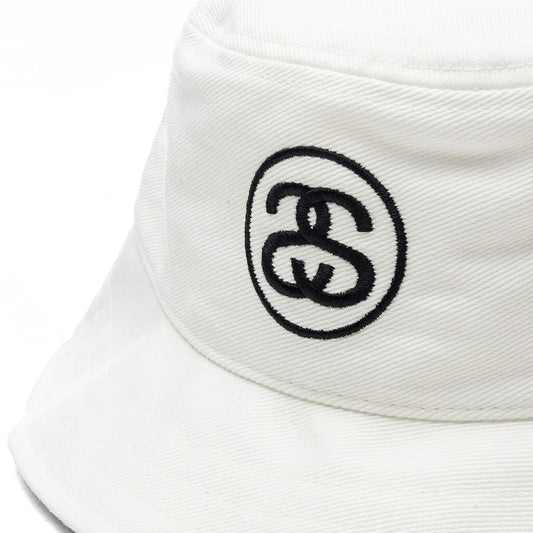 SS Link Deep Bucket Hat - White