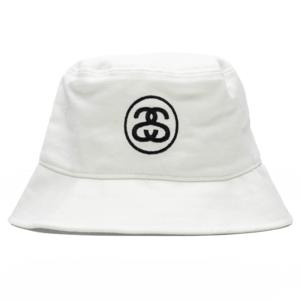 SS Link Deep Bucket Hat - White