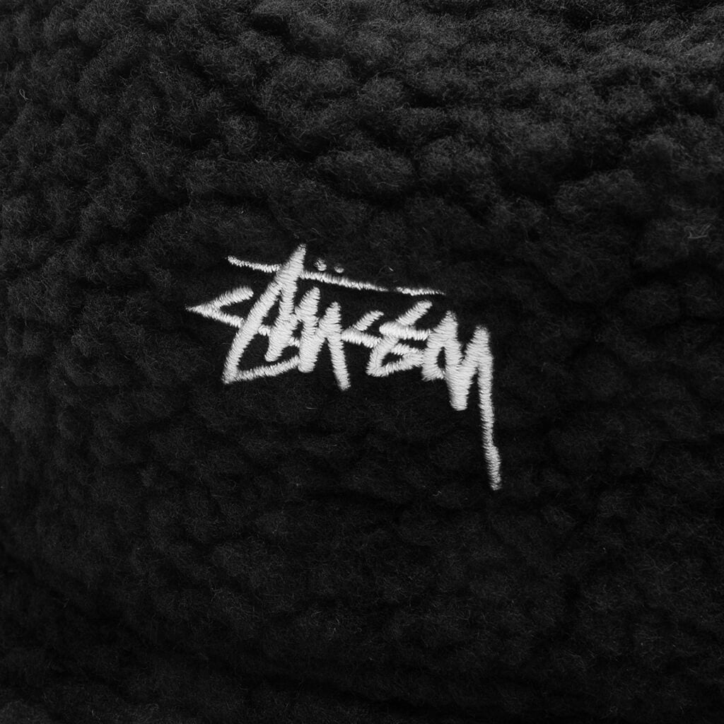 Sherpa Bucket Hat - Black