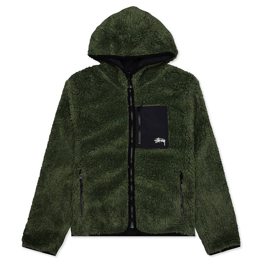 Sherpa Jacket - Olive