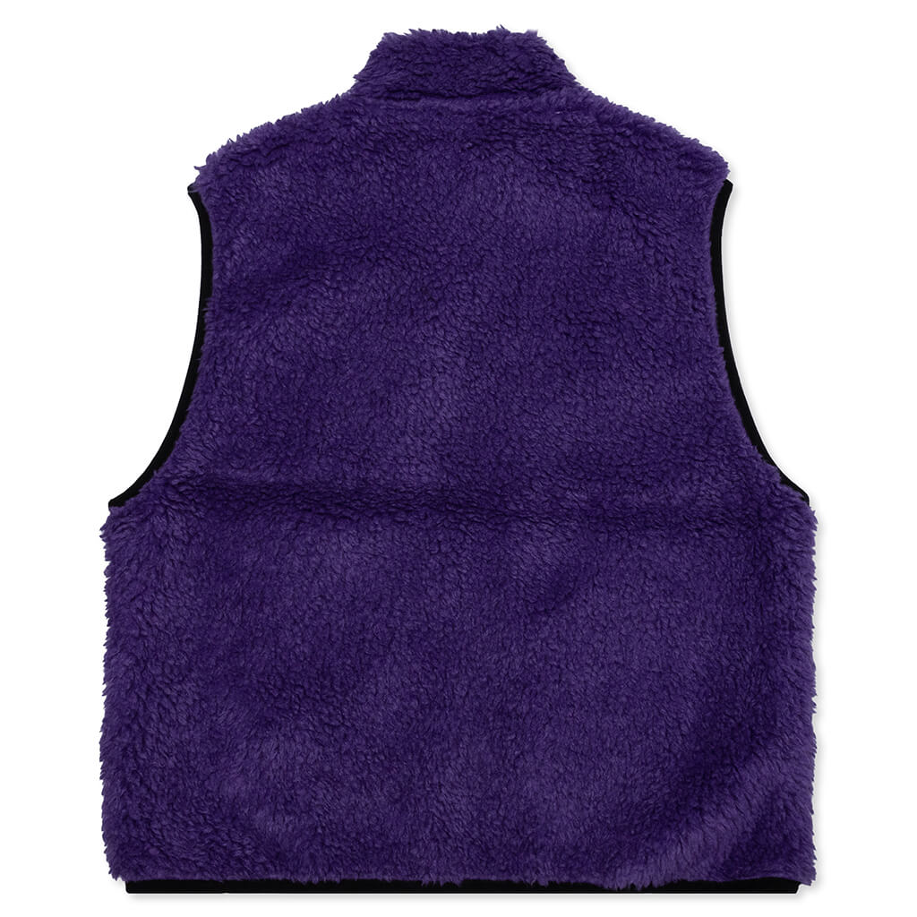 Sherpa Vest - Purple