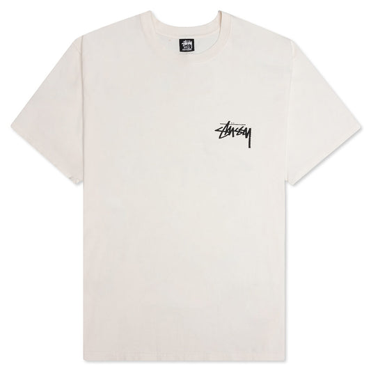 Skate Posse Pigment Dyed Tee - Natural