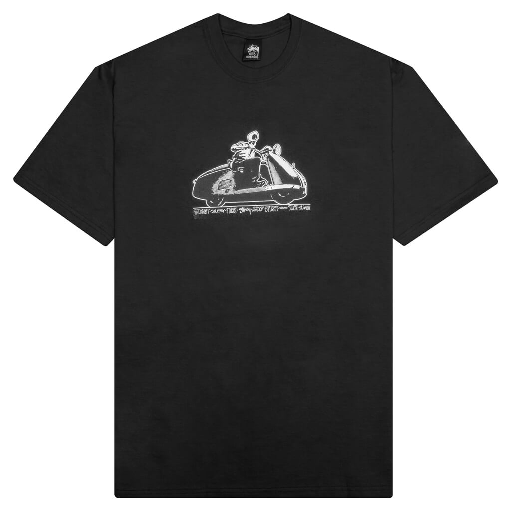 Skull Scooter Tee - Black