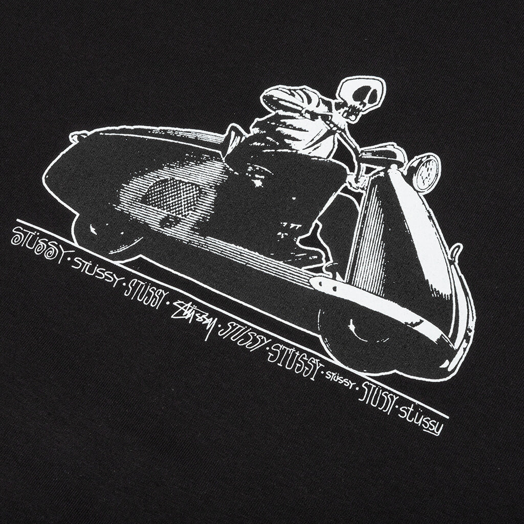 Skull Scooter Tee - Black