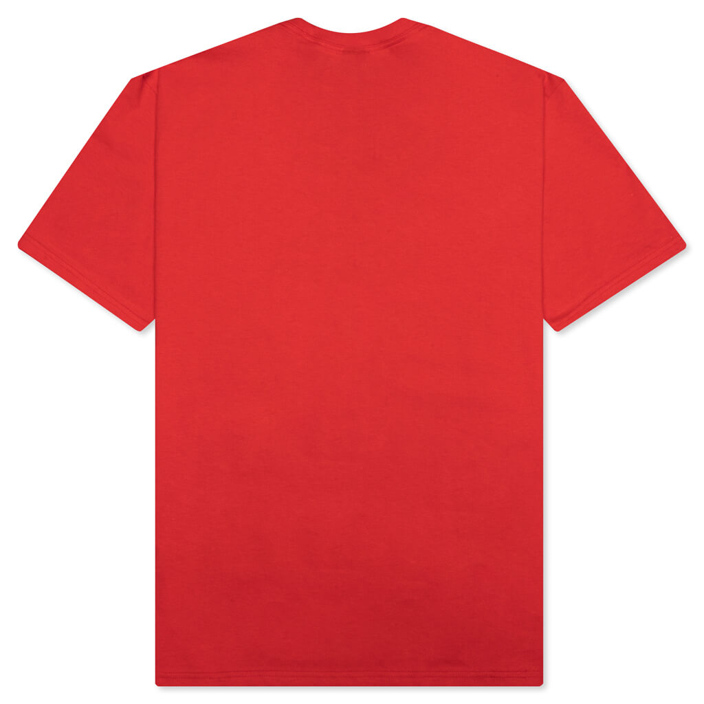 Skull Scooter Tee - Red