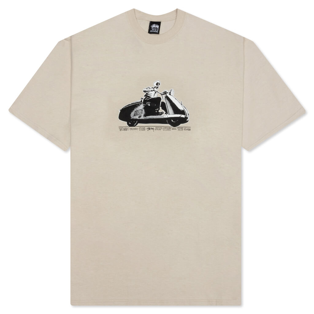 Skull Scooter Tee - Smoke