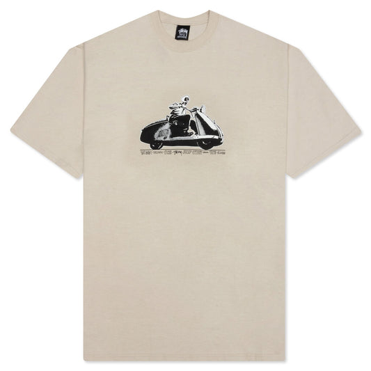 Skull Scooter Tee - Smoke