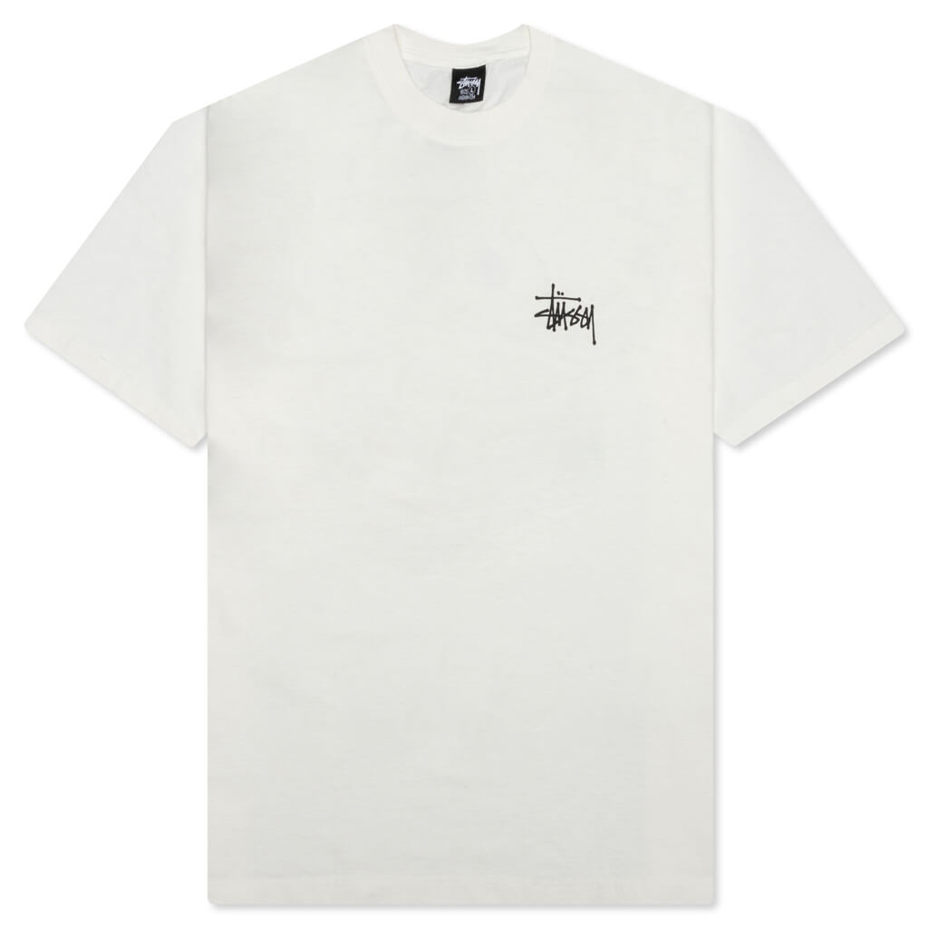 Skull Wings  Dyed Tee - Natural