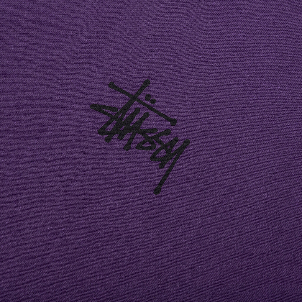 Skull Wings  Dyed Tee - Purple