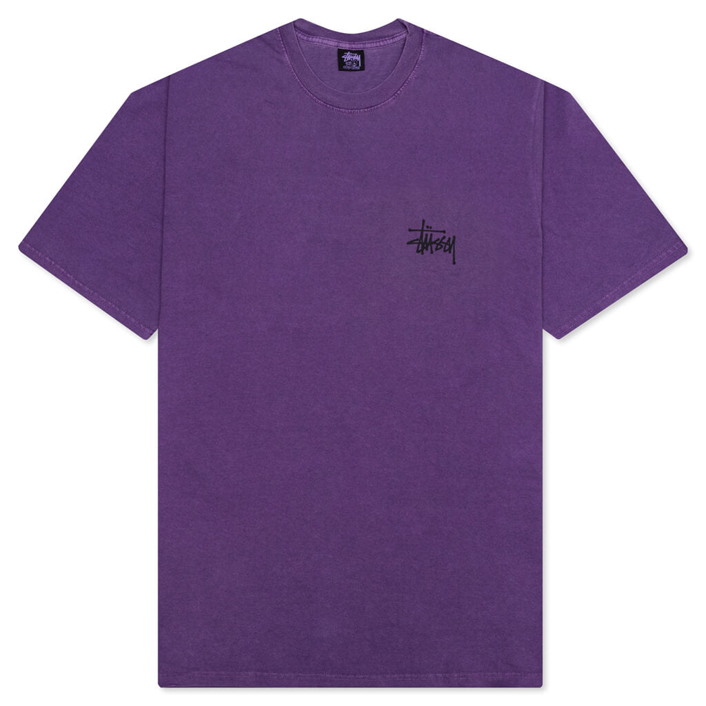 Skull Wings  Dyed Tee - Purple
