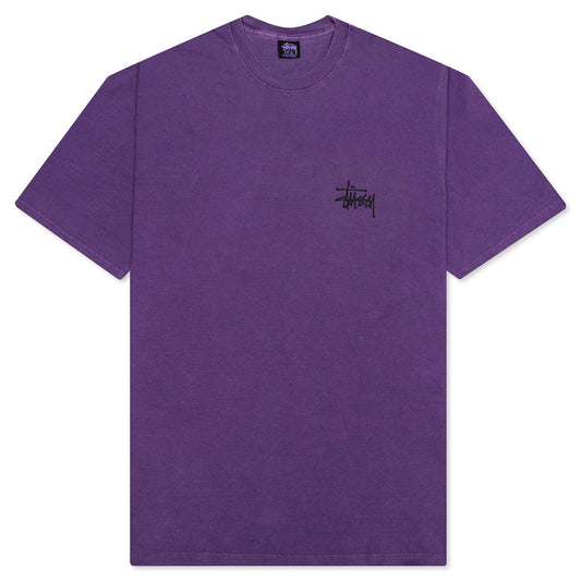 Skull Wings  Dyed Tee - Purple