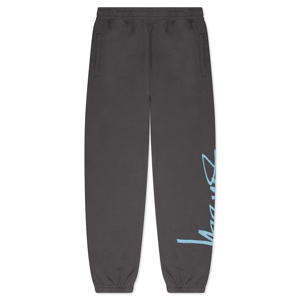 Smooth Stock Printed Pant - Black