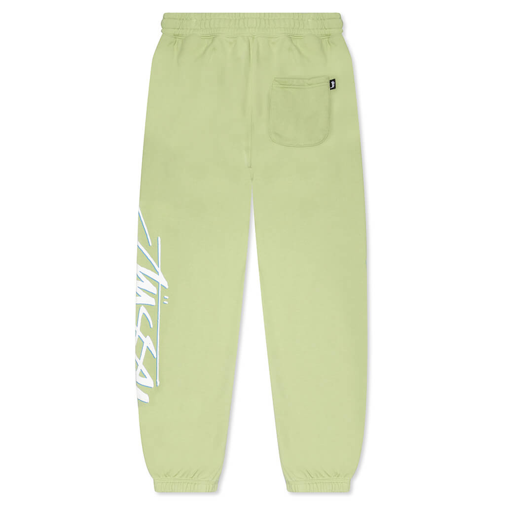 Smooth Stock Printed Pant - Green