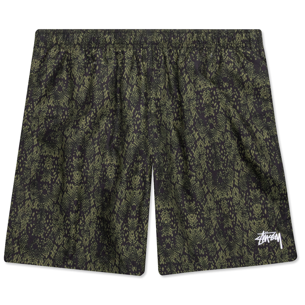 Snakeskin Water Short - Green