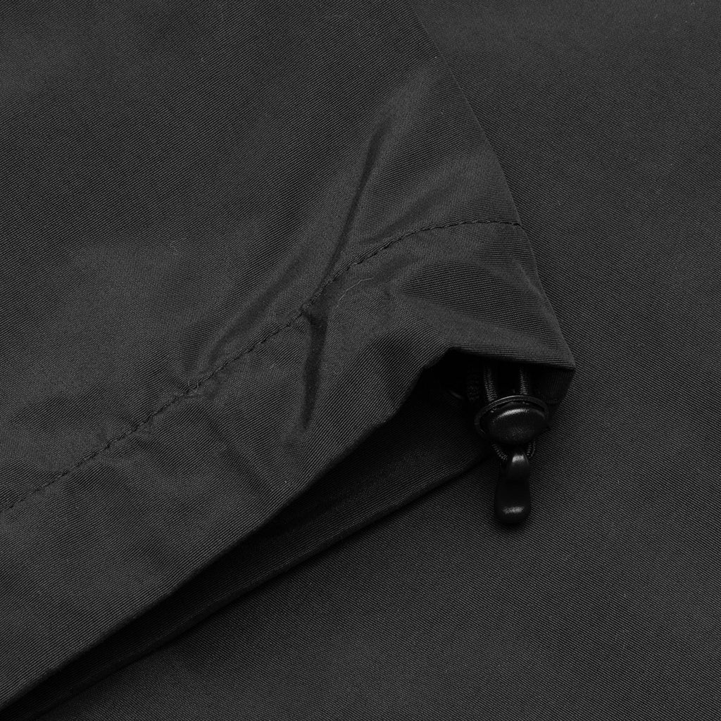 Solid Taped Seam Cargo Pant - Black