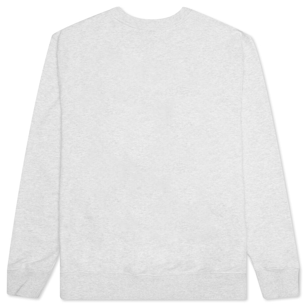 Stock Applique Crew - Ash Heather