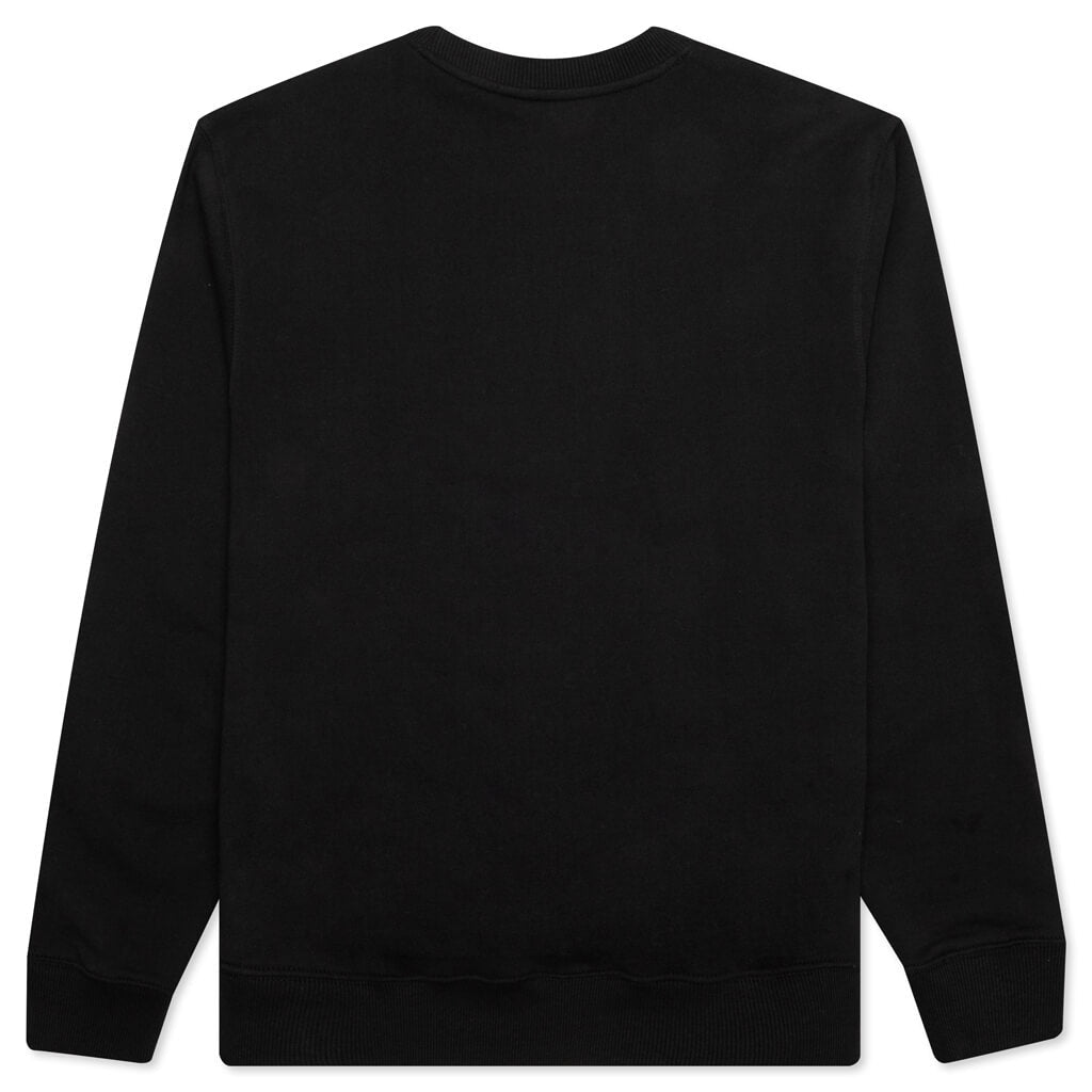 Stock Applique Crew - Black
