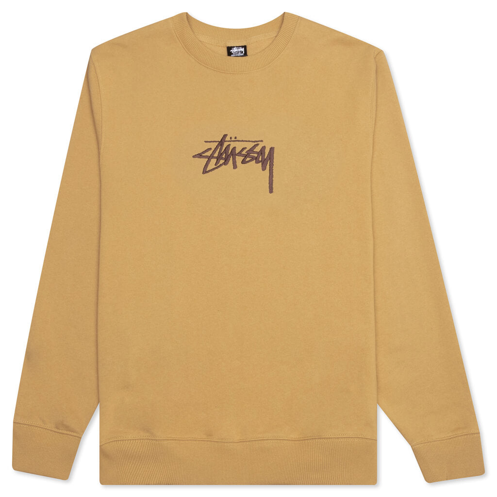 Stock Applique Crew - Khaki