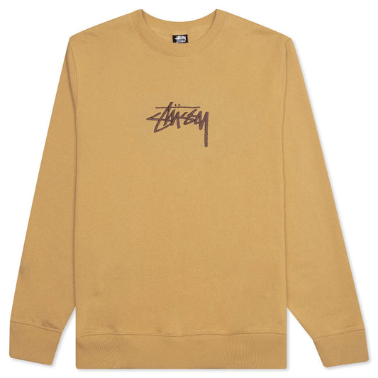 Stock Applique Crew - Khaki