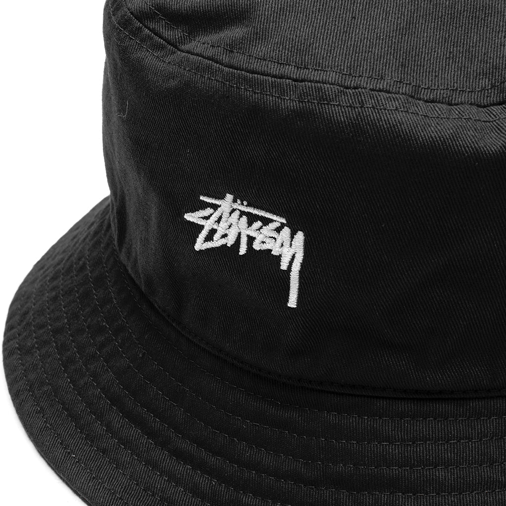 Stock Bucket Hat - Black