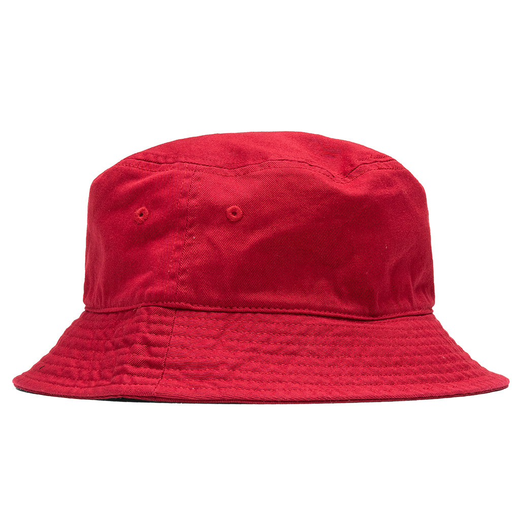 Stock Bucket Hat - Burgundy