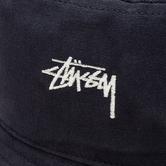 Stock Canvas Bucket Hat - Navy