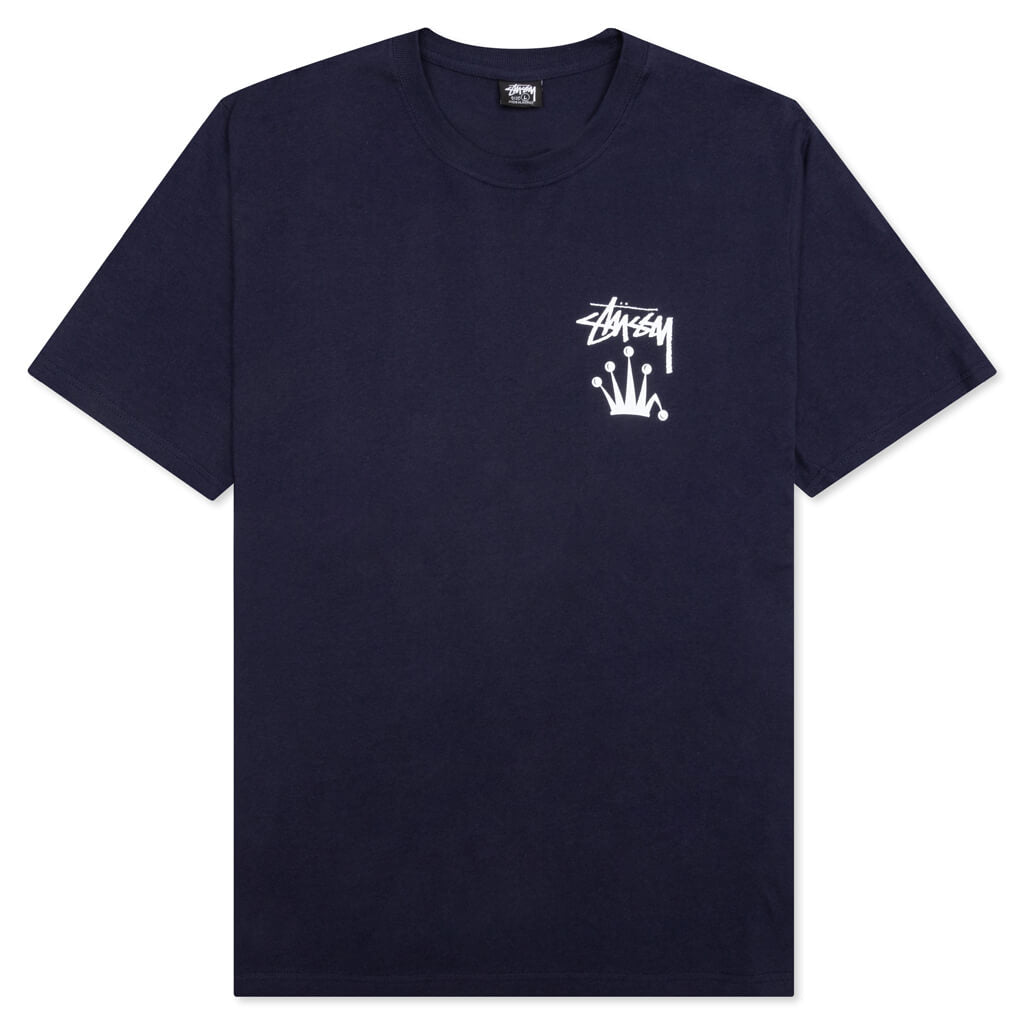 Stock Crown Tee - Navy
