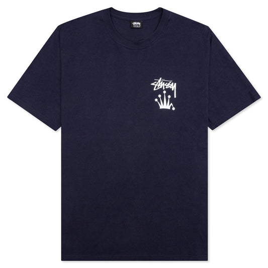 Stock Crown Tee - Navy