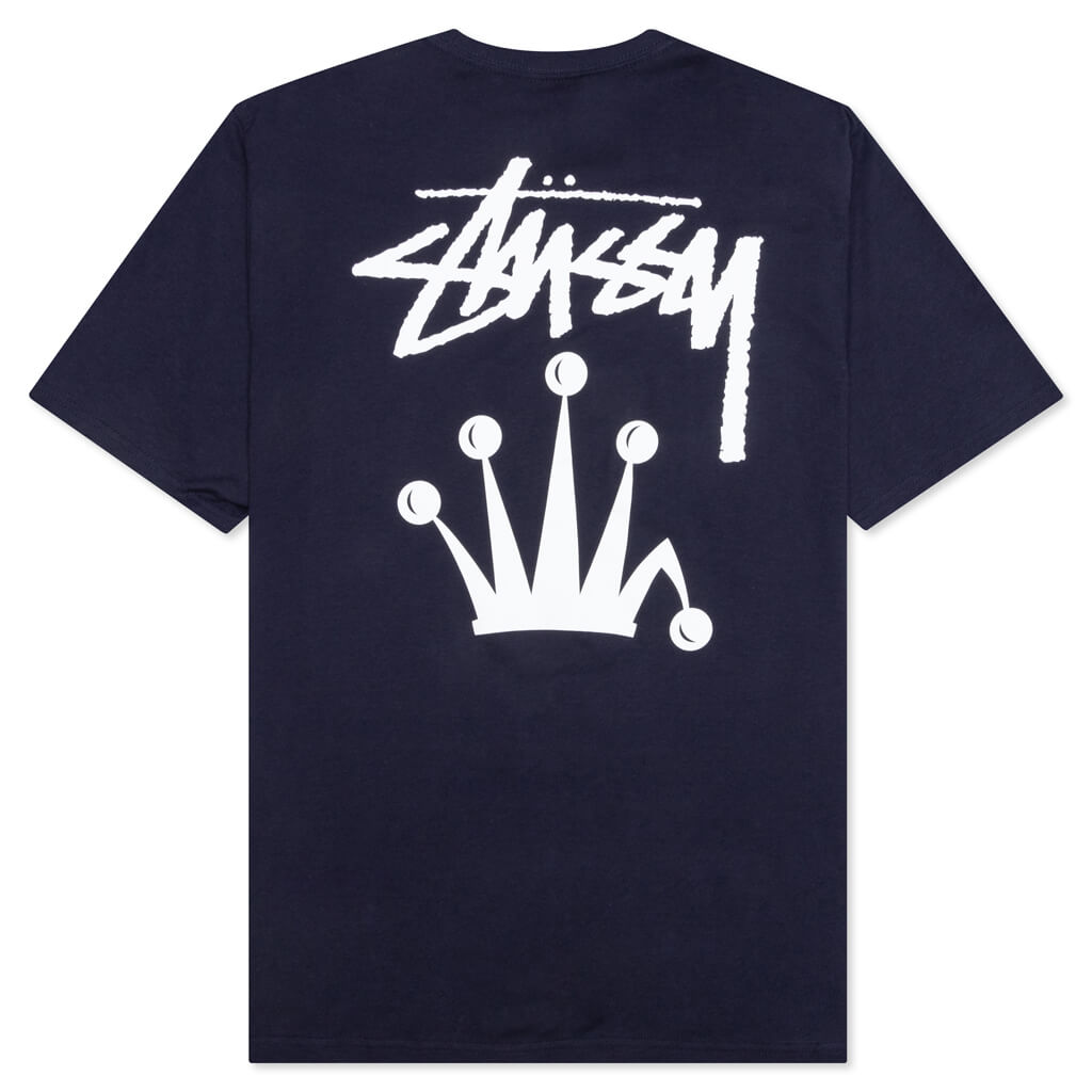 Stock Crown Tee - Navy