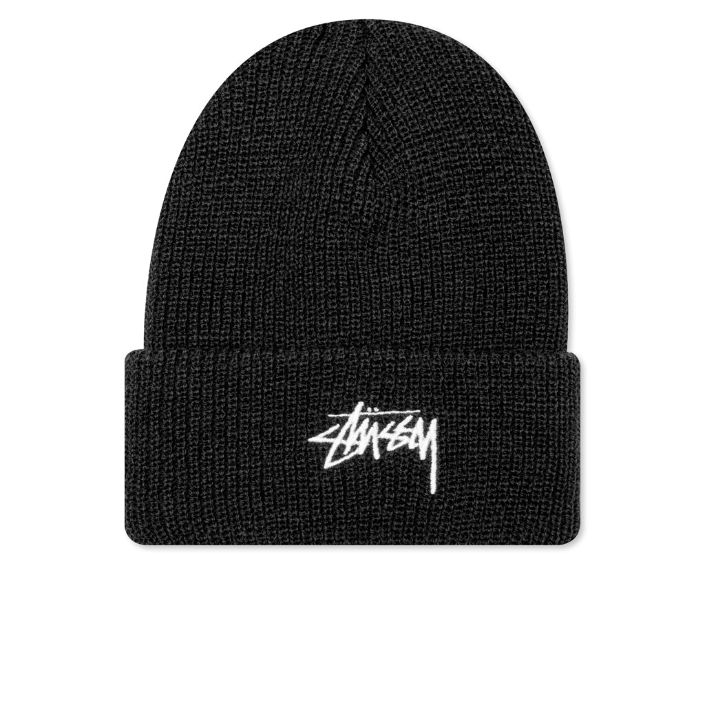 Stock Cuff Beanie - Black