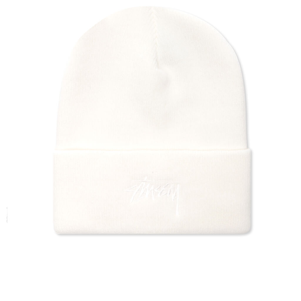 Stock Cuff Beanie - Bone