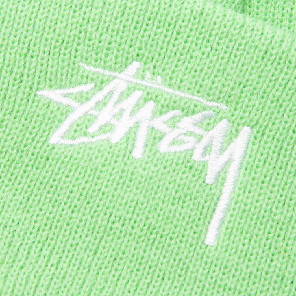 Stock Cuff Beanie - Bright Green