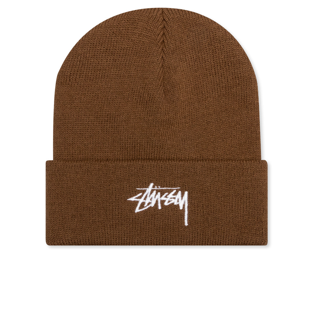 Stock Cuff Beanie - Brown
