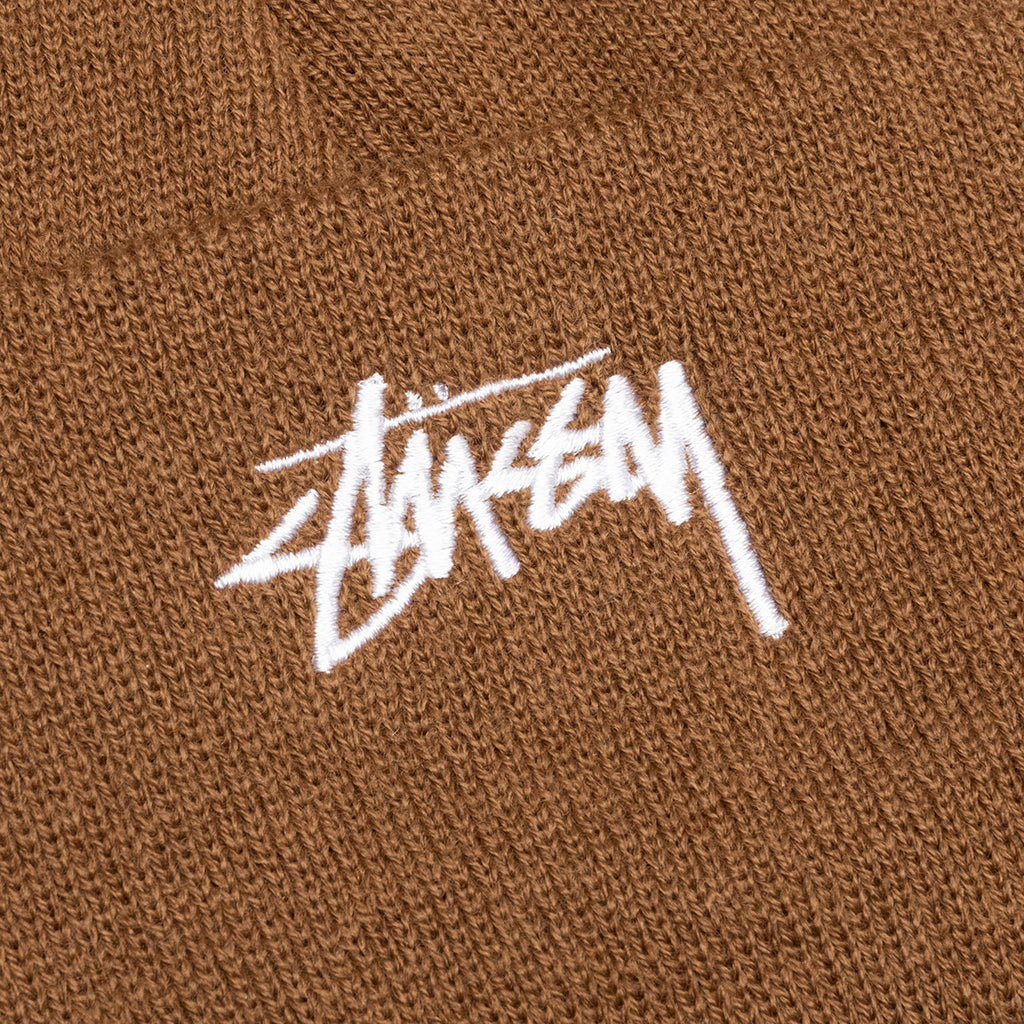 Stock Cuff Beanie - Brown