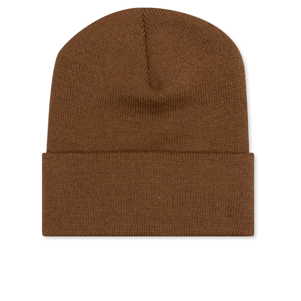 Stock Cuff Beanie - Brown