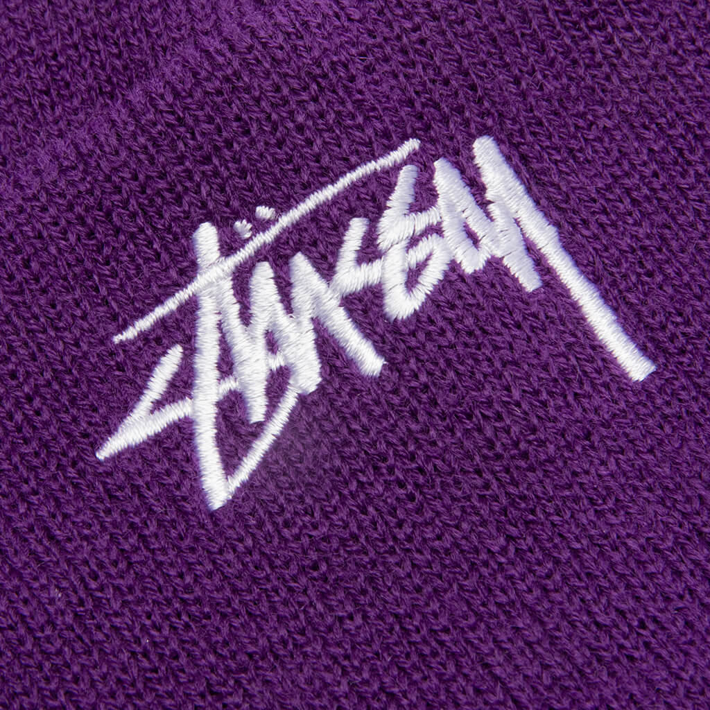 Stock Cuff Beanie - Grape