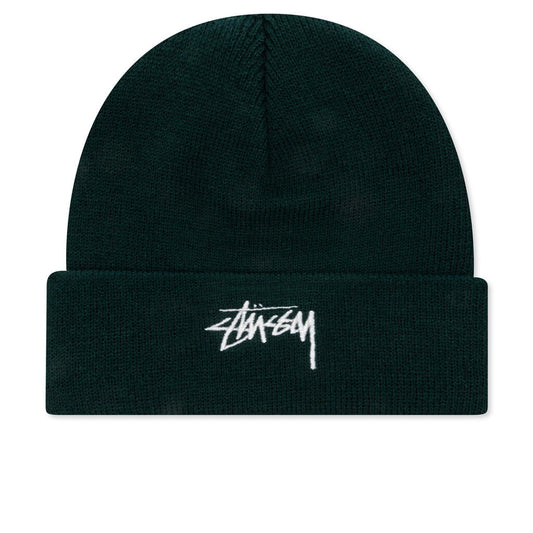 Stock Cuff Beanie - Hunter Green