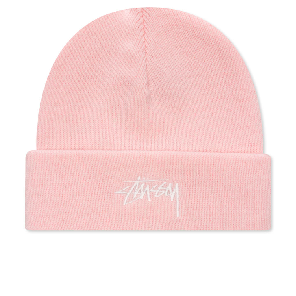 Stock Cuff Beanie - Pink