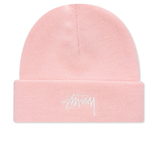 Stock Cuff Beanie - Pink