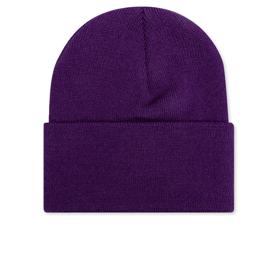 Stock Cuff Beanie - Purple