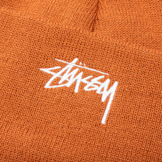 Stock Cuff Beanie - Rust