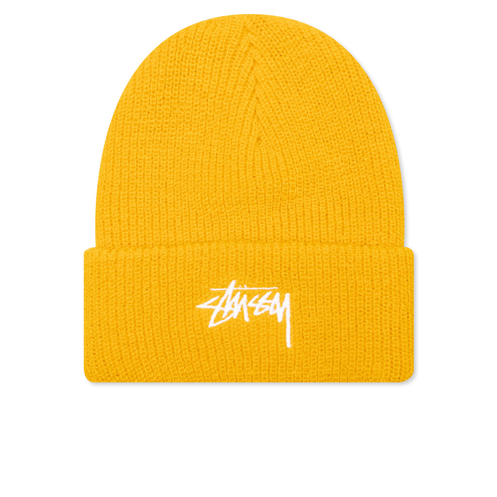 Stock Cuff Beanie - Yellow