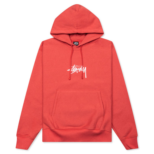 Stock Logo Applique Hoodie - Pepper